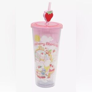 Strawberry Shortcake Desserts Acrylic Travel Tumbler